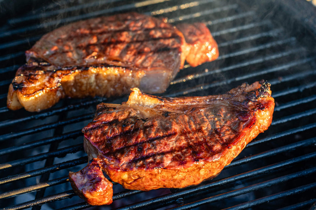 Chargrilled Sirloin Steak with Garden Salsa Verde
