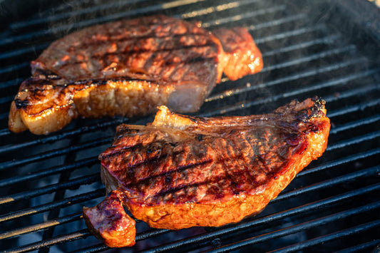 Chargrilled Sirloin Steak with Garden Salsa Verde